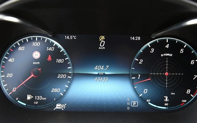 Mercedes-Benz Klasa C cena 135298 przebieg: 43433, rok produkcji 2020 z Ruda Śląska małe 781